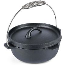 Casserole en fonte pour barbecue – 25 cm – VAGGAN