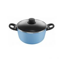 Ballarini - Casseruola 2 Manici Cm 24 Caprera Blu