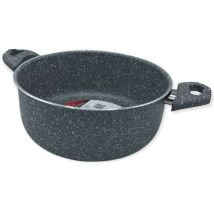 Casseruola In Alluminio Antiaderente Con Manici Pietra Rara 24 Cm Zanetti