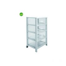 Cassetta Belli E Forti Futura 4 cassetti bianca 82 x 38 x 39,5 cm