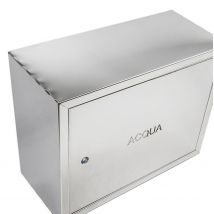 Cassetta cassonetto contenitore inox per contatore acqua, scegli se h 50 x l 50 x p 20cm