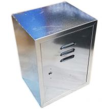 Cassetta cassonetto contenitore zincato per contatore gas, scegli se h 70 x l 45 x p 25cm