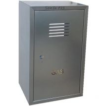 Cassetta cassonetto contenitore zincato per contatore gas h 75 x l 60 x p 30cm - schienale incluso