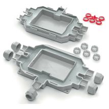 Cassetta di giunzione Raytech 5 ingressi con camera perimetrale gel IP68 foxbox