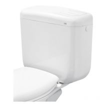 Cassetta Di Scarico Monoblocco Doppio Pulsante Bianca - 9lt