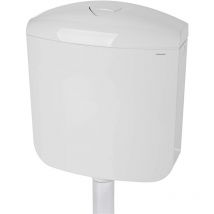 Schläfer - 4670101 - Cassetta Esterna Wc di Risciacquo Geberit 9 litri , Doppio Tasto Stop, 6-3 litri. Bianca