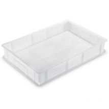 Cassetta Service Porta Impasto Forata - 60X40X10 cm - Bianca