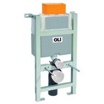 Oliver - cassetta incasso con staffa expert plus pneu sanitarblock per sospeso Misura: 6/3 Lt - Regolabili 4/2 o 7/3