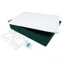 CASSETTE DI ISPEZIONE IN PLASTICA PER COLLETTORI MM 400x200x80 TIEMME RACCORDERIE SPA