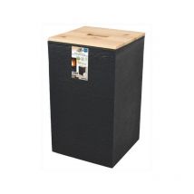 Cesto per pellet grigio 10481 no sx4 l. 29,5 x h. 50,6 cm EDA