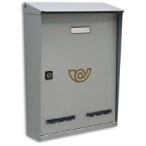 Cassetta postale postale Alubox Sirio argento