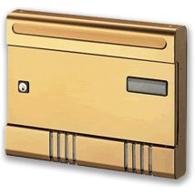 Cassetta Postale Sire in Alluminio Verniciato Sabbia – 36,5 cm x 7 cm x 29 cm – ALUBOX