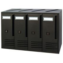 Buzón de 4 plazas en hierro fundido