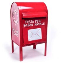 Cassetta Postale Di Babbo Natale H.52X28X26.5Cm 41487 X1