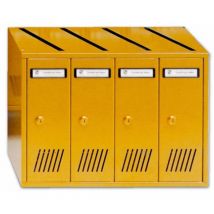 Cassetta postale Silmec 31705 5 elementi bronzo