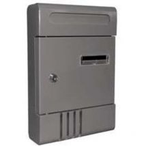 Cassetta postale in metallo per esterni antracite - cm.20,5x6,5x29h. - antracite