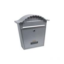 Cassetta postale portariviste sagomata per esterni grigia - cm.36x13x36h. - colore grigio Sicuro