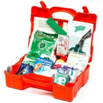 Cassetta Pronto Soccorso Nautikit 3 – Nautica fino a 12 Miglia – 29x9x21,5 cm – Valigetta in Polipropilene Arancio