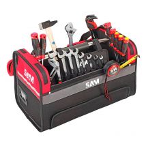 Sam Outillage - Cassetta tessile da 30l con 28 utensili 1a attrezzatura sam - CP28BAG