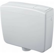 Cassetta wc a Zaino con 2 Pulsanti 44,5x14x38 cm Forlani Maxima 2 Bianca