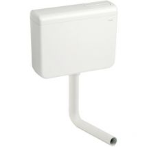 Cassetta di risciacquo esterna scarico wc zaino Iris Duo due scarichi tasti bagno