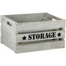 Cassette da interno in legno di paulownia piccola media grande decorate con scritta