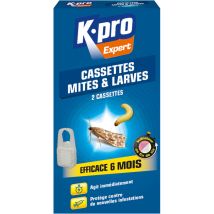 Kapo Expert 2 Cassettes Mites & Larves - Antimites