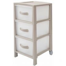 Cass. futura slim Tortora - 3 ripiani