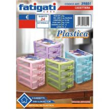 Nbrand - Cassettiera Pl 4 Cassetti 19X13X20 39801