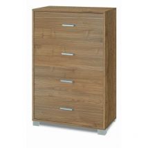 Mobile 4 Cassetti Kit Noce Stelvio Noce Stelvio 112X70X41 Cm