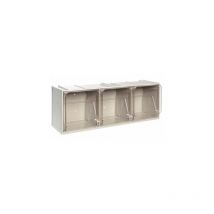 Mobil Plastic - madia 3 cassetti cristal box 600X200XH215 mm