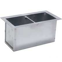 Fonderia Bongiovanni - Cassetto raccogli cenere per camino in varie misure scegli la misura : 29x14,5x14 h cm