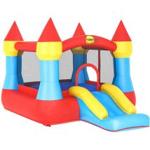 Castello Gonfiabile con Scivolo 264x365x214 cm Happy Hop