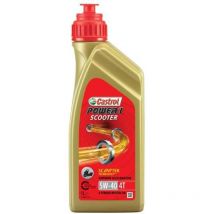 Castrol - Huile-Additif Power 1 Scooter 4T - Synthetique - 5W40 - 1 Litre