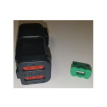 CAT 102-8805 6-Wege-Steckverbinder - Schwarz - 6 Kanäle - IP-Schutz - Elektroinstallation