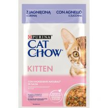 Kitten da 85 gr Agnello e Zucchine - Cat Chow