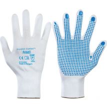 Marigold - Picolon 2F80E04 Confort Palm-side Coated White Gloves - Size 10