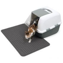 Tapis pour bac a litiere - Grand format - 90 x 60 cm (35,5 x 23,5 po) - Pour chat - Cat It