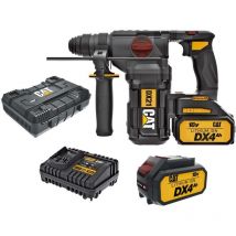Marteau perforateur demolisseur sds-plus 26mm 2,2J batterie CAT erpillar DX21