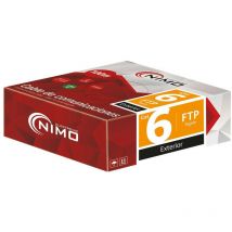 Cat6 Outdoor-FTP-Kabel CCA SCHWARZ (100m)