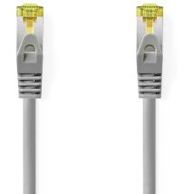Cat7 Netzwerkkabel Sftp Rj45 Stecker Rj45 Stecker 200 M Snagless Rund Lszh Grau Label