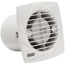 Sapho Cata B-Plus - Badlüfter mit Timer B-10 plus t, 15 w, Kanal 100 mm, weiß 00981101