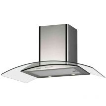 Campana Decorativa Cristal 90cm 700 m³/h 58dB Cata gamma 900 gx /