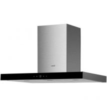 Cata - Hotte aspirante décorative legend 9000 xgbk – 640 m³/h, 90 cm, a++