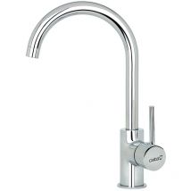 CATA Mitigeur cuisine CMA chromé à bec haut mobile 02504004