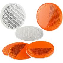 Catadioptre adhésif rond diam 54mm 6 pcs