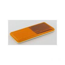 Hella - Catadioptre rectangle orange 94x44mm autocollant 8RA003326041