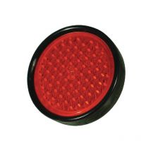 Catadioptre rond rouge diamètre 90mm à visser Jokon 300009000