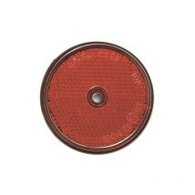 Catadioptre Rouge a Visser - Diam 60 mm