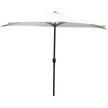 Concept-usine - catane - Demi parasol de balcon écru 270cm